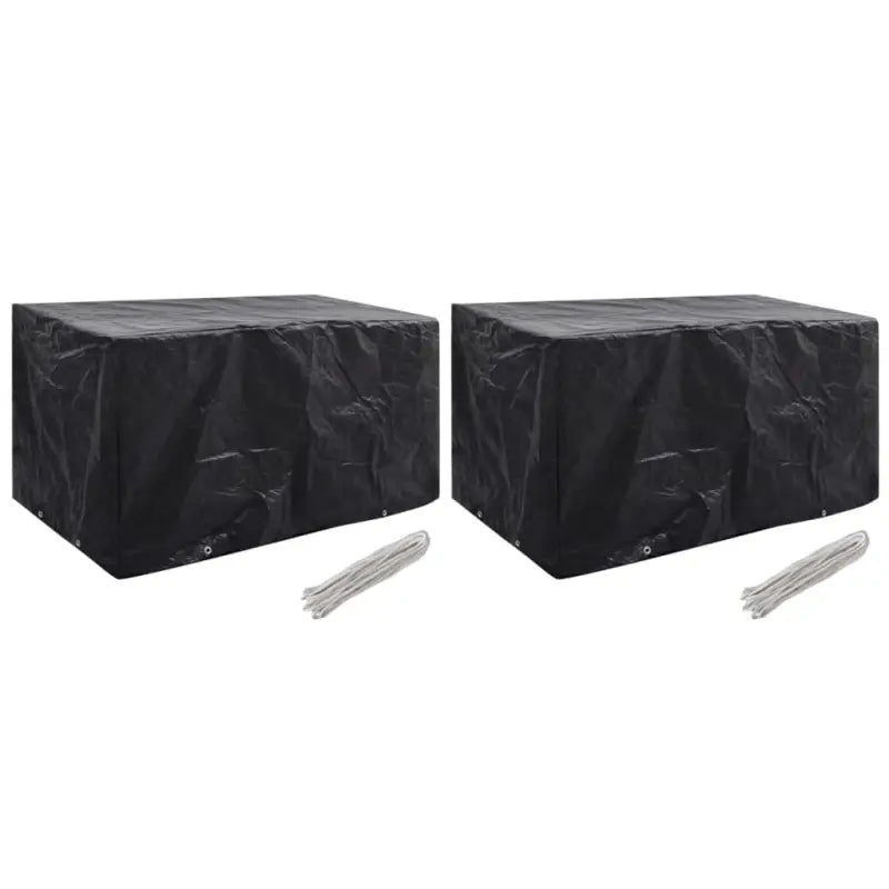 Tuinmeubelhoes voor 8-persoons rattan tuinsets met levering bevat - 180 x 70 x 90 cm / 2 - Tuinmeubelhoezen