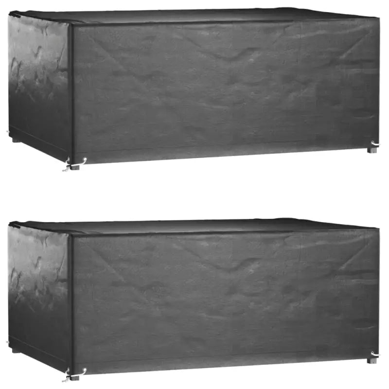 Tuinmeubelhoes voor 8-persoons rattan tuinsets met levering bevat - 180 x 122 x 75 cm / 2 - Tuinmeubelhoezen