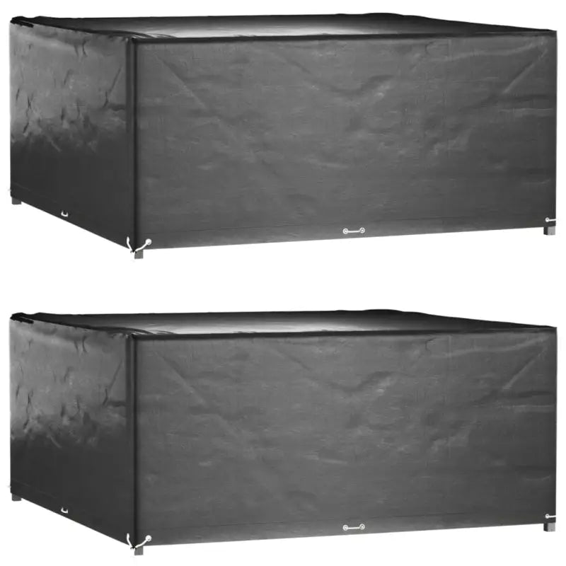 Tuinmeubelhoes voor 8-persoons rattan tuinsets met levering bevat - 205 x 205 x 90 cm / 2 - Tuinmeubelhoezen