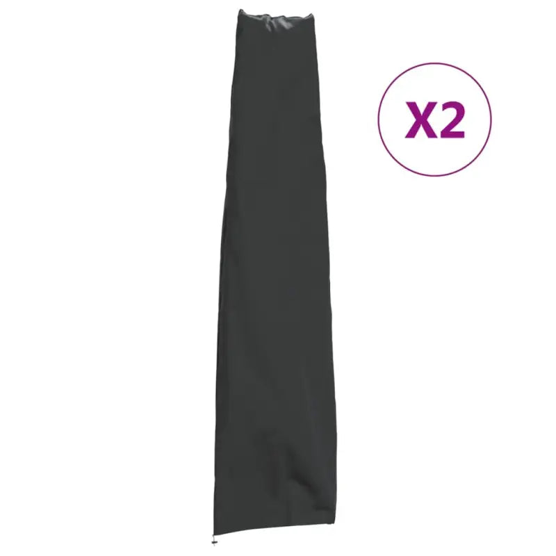 Tuinmeubelhoezen van 420d oxford stof waterdicht en UV-bestendig - 190 x 50/30 cm / 1 - Tuinmeubelhoezen