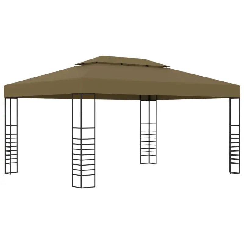 Tuinpaviljoen met vierkante details voor elegante buitenruimte - Partytenten & prieëlen