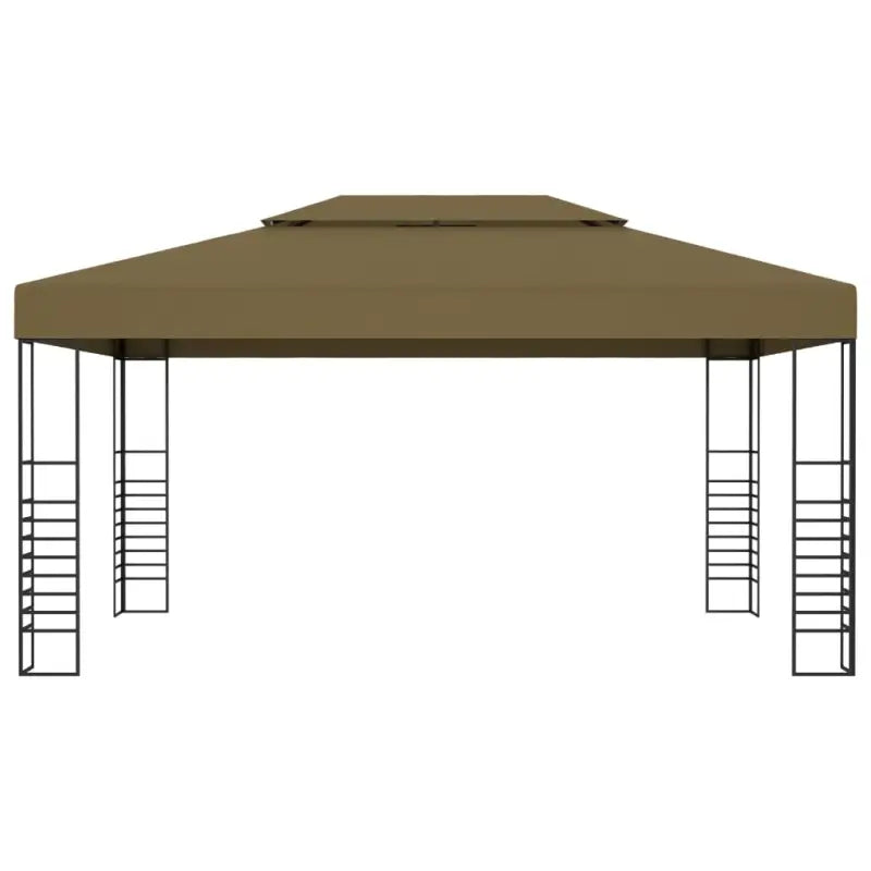 Tuinpaviljoen met vierkante details voor elegante buitenruimte - Partytenten & prieëlen