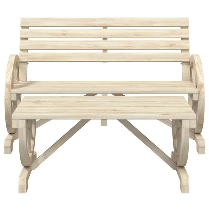 Tuinset in Adirondack stijl met massief vurenhout en afmetingen - Tuinsets