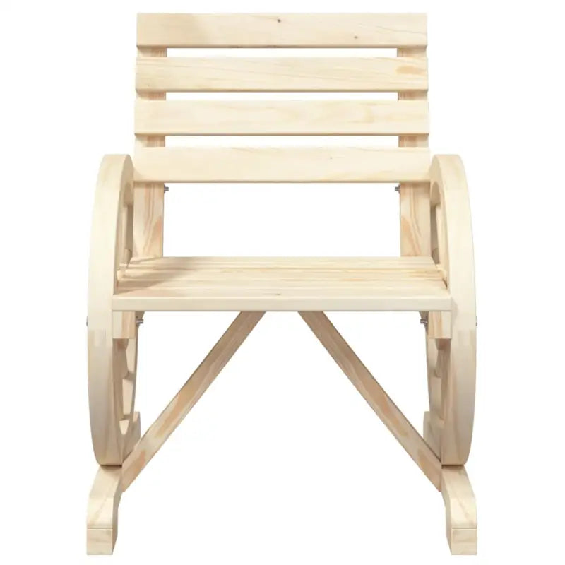 Tuinset in Adirondack stijl met massief vurenhout en afmetingen - Tuinsets