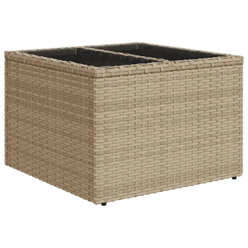 Tuinset met beige materiaal en gepoedercoat staal afmetingen - Tuinsets