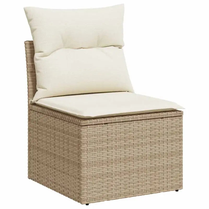 Tuinset met beige materiaal en gepoedercoat staal afmetingen - Tuinsets