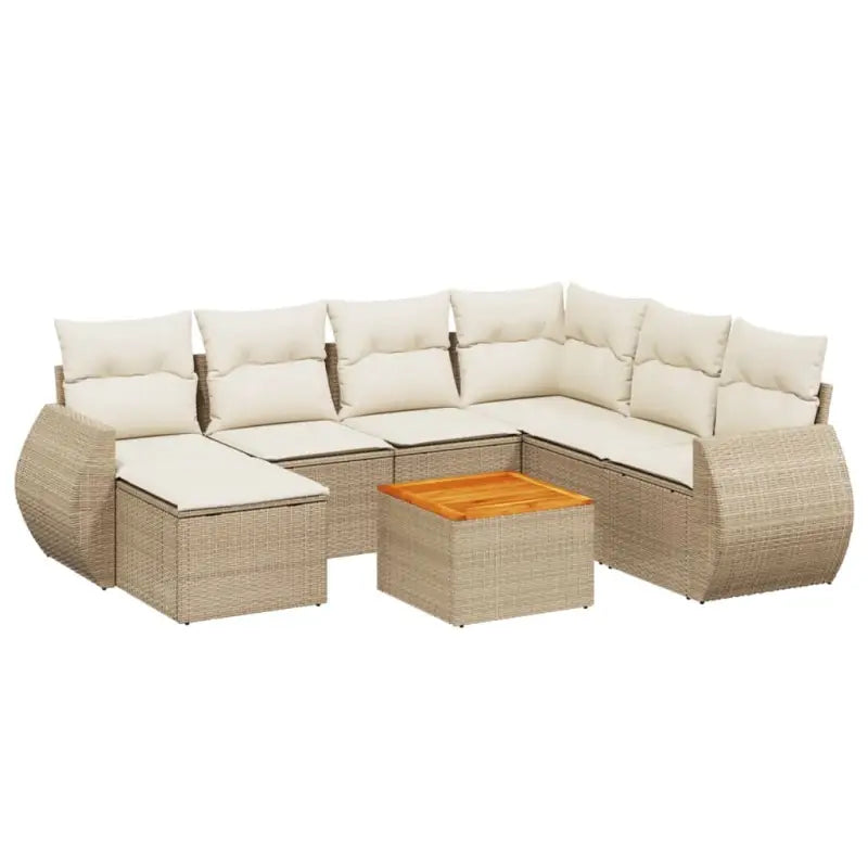 Tuinset met beige materiaal en gepoedercoat staal voor buitenplezier - Tuinsets