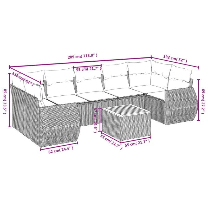 Tuinset met beige materiaal en gepoedercoat staal voor buitenplezier - Tuinsets