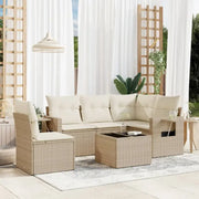 Tuinset met beige materiaal en gepoedercoat staal voor buitenplezier - Tuinsets