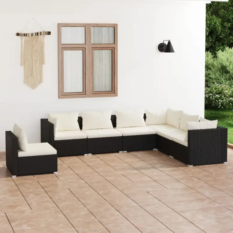 Tuinset met comfortabele zitkussens en optimale diepte zitting - Tuinsets