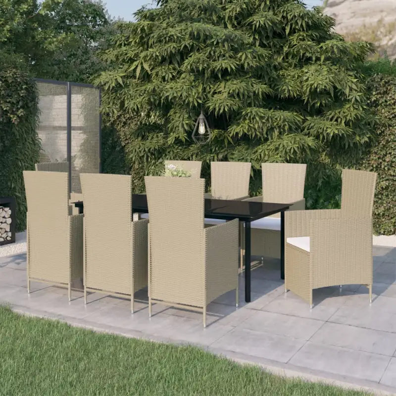 Tuinset met gemakkelijk te verstellen rugleuning en stevige stoelen - Tuinsets