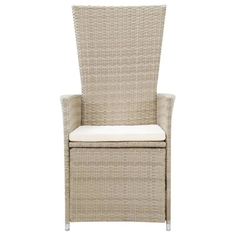 Tuinset met gemakkelijk te verstellen rugleuning en stevige stoelen - Tuinsets