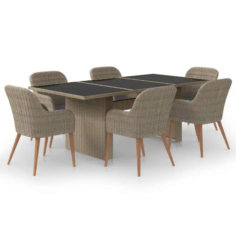 Tuinset met gepoedercoat staal voor elegant dineren en ontspannen - Tuinsets