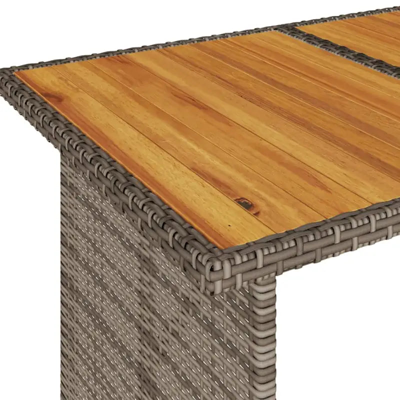 Tuinset met Grijs Materiaal en Gepoedercoat Staal Afmetingen - Tuinsets