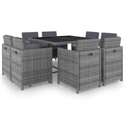 Tuinset met levering bevat stijlvolle rattan eethoek voor buitengebruik - Tuinsets
