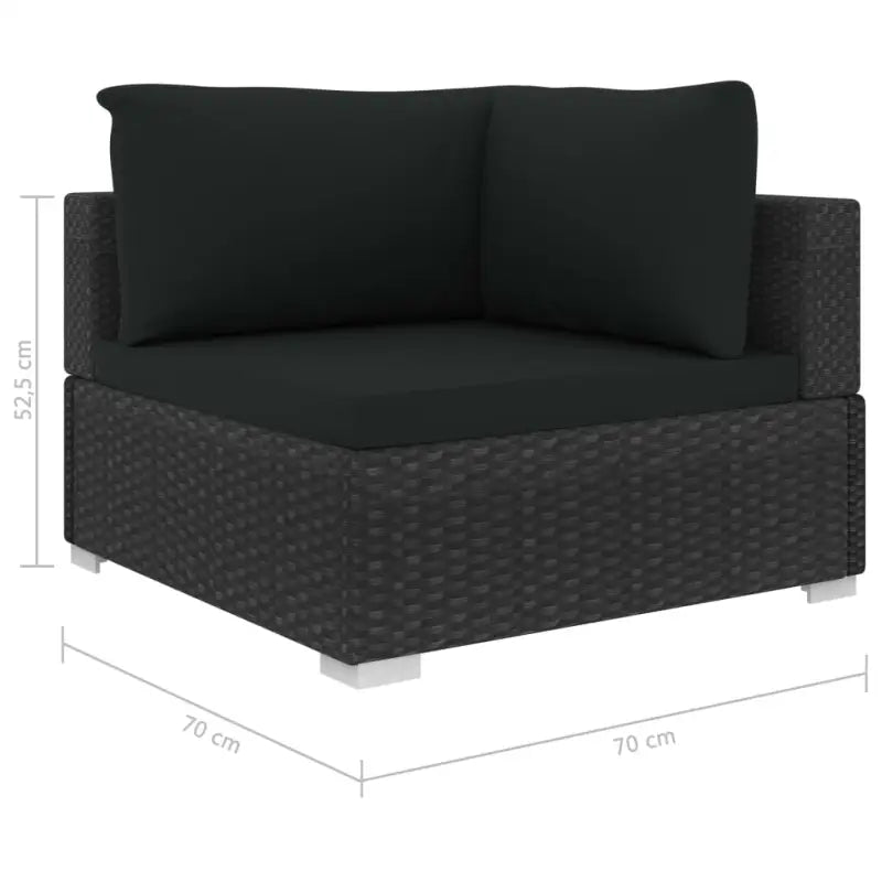 Tuinset met levering bevat stijlvolle rattan loungeset voor het hele jaar - Tuinsets