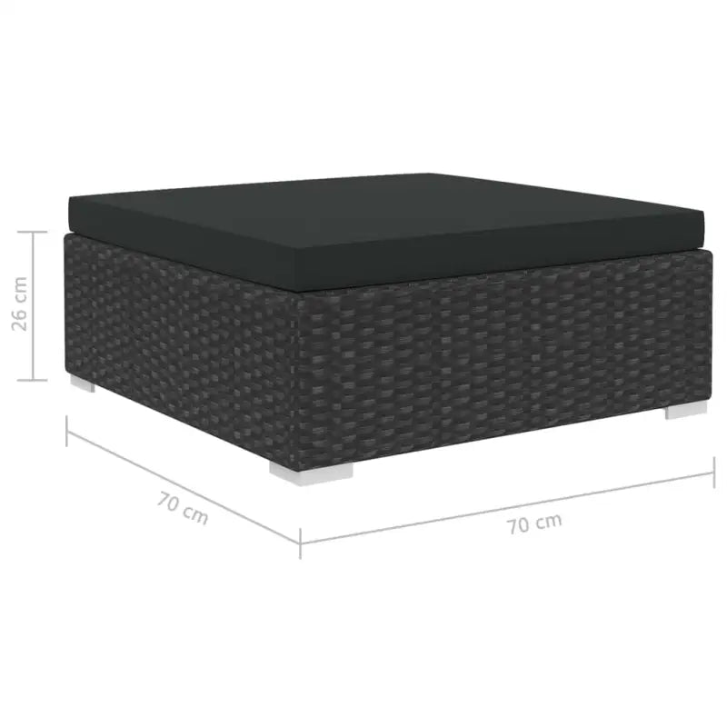 Tuinset met levering bevat stijlvolle rattan loungeset voor het hele jaar - Tuinsets