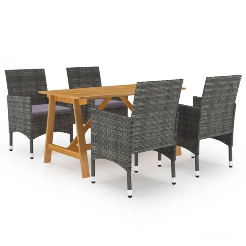 Tuinset met massief acaciahout voor een elegante buitenruimte - Tuinsets