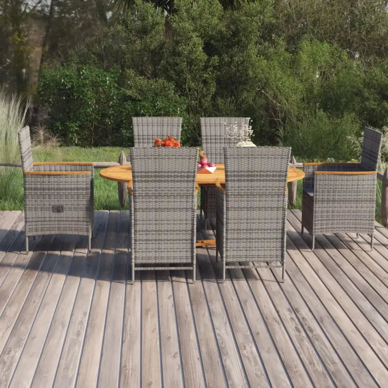 Tuinset met massief acaciahout voor een stijlvolle buitenruimte - Tuinsets