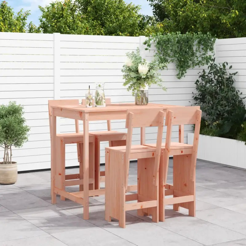 Tuinset met massief douglashout voor gezellige buitenmomenten - Tuinsets