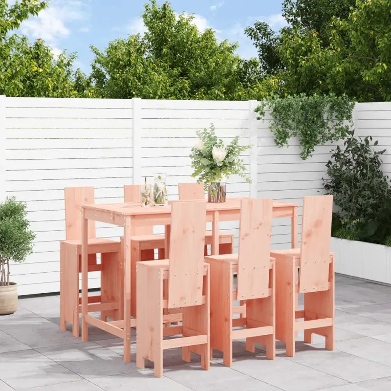 Tuinset met massief douglashout voor gezellige buitenmomenten - Tuinsets