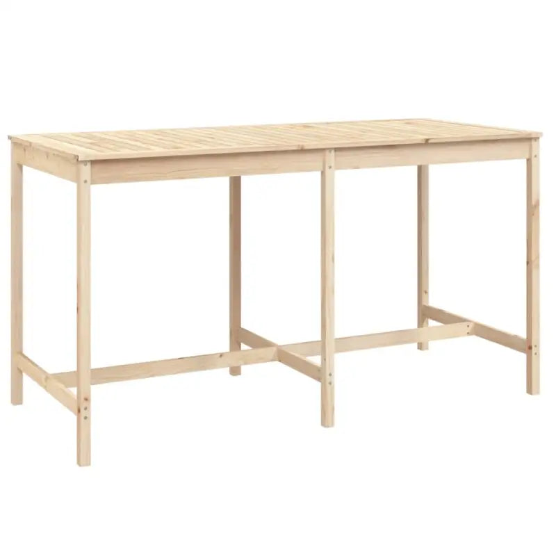Tuinset met massief grenenhout voor gezellige buitenmomenten - Naturel - Tuinsets
