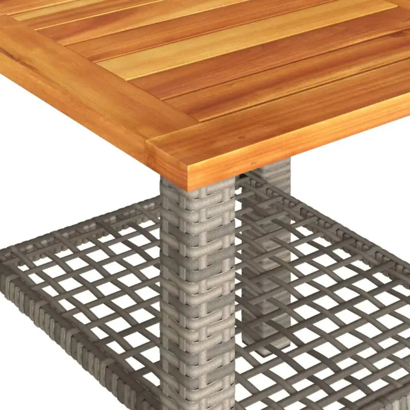Tuinset met poly rattan en comfortabele zitervaring voor balkon of tuin - Tuinsets
