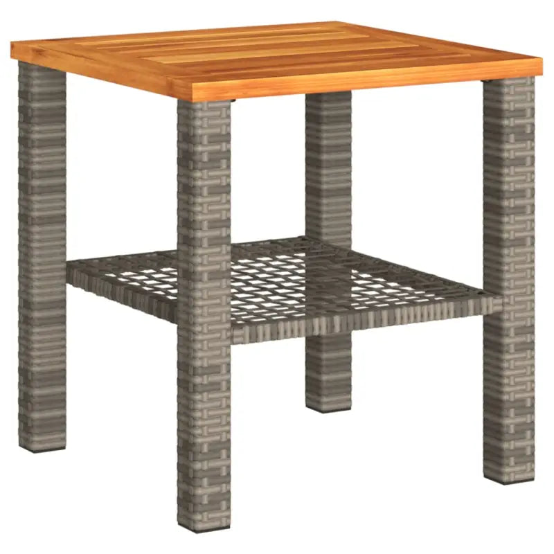 Tuinset met poly rattan en comfortabele zitervaring voor balkon of tuin - Tuinsets