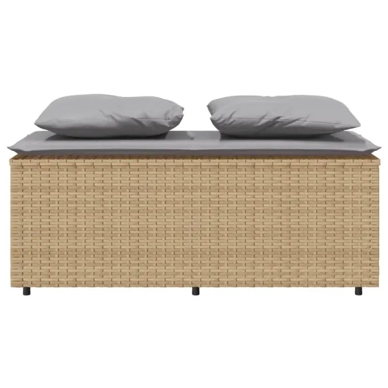 Tuinset met poly rattan en comfortabele zitervaring voor terras en tuin - Tuinsets