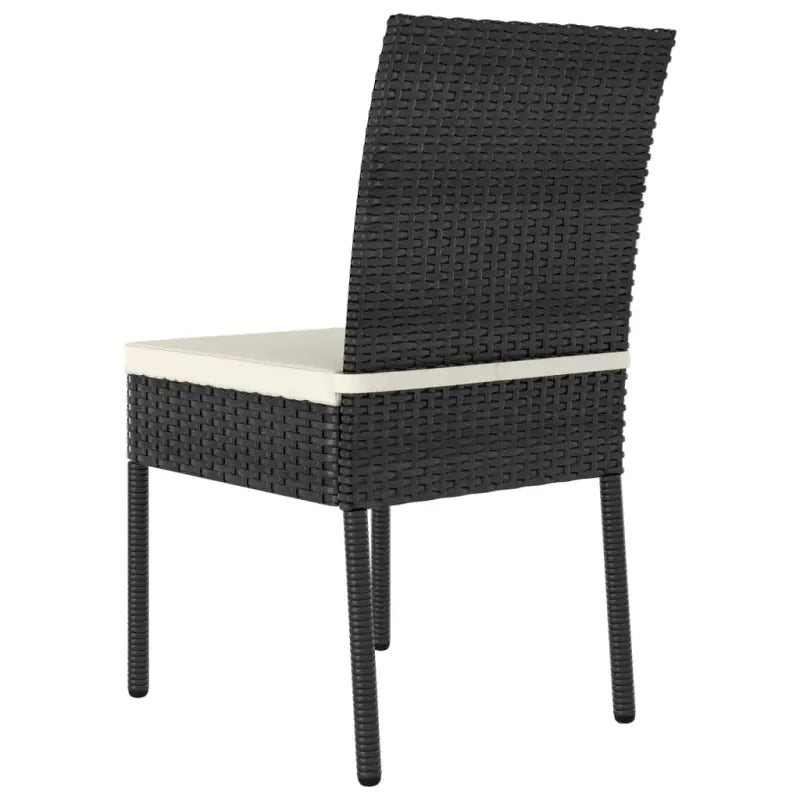 Tuinset met poly rattan en gepoedercoat staal voor buitengebruik - Tuinsets