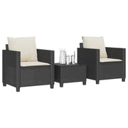 Tuinset met poly rattan en gepoedercoat staal voor buitenplezier - Tuinsets