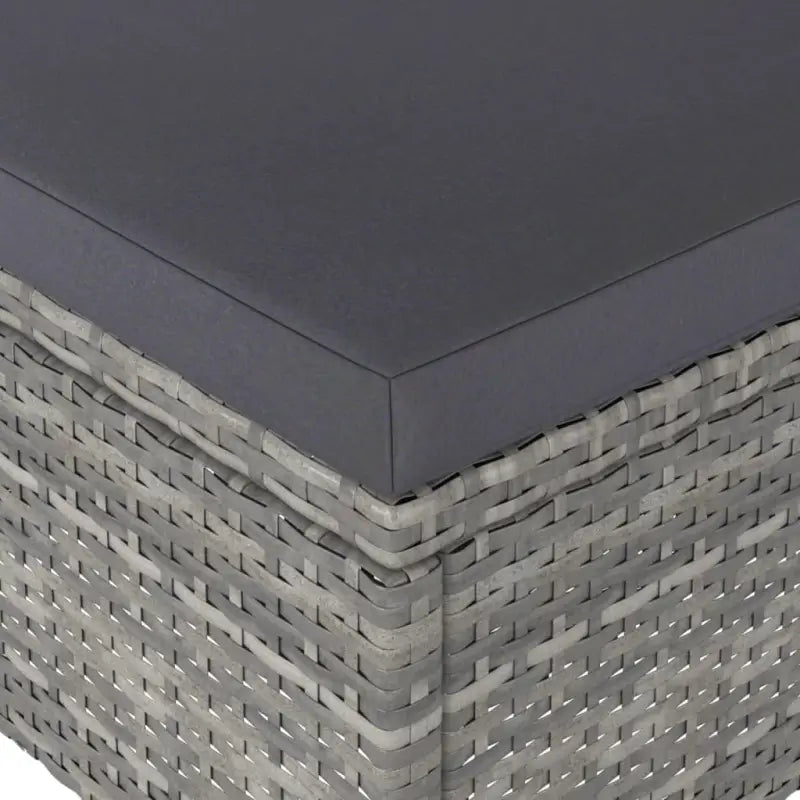 Tuinset met poly rattan en stevig stalen frame voor buitengebruik - Tuinstoelen