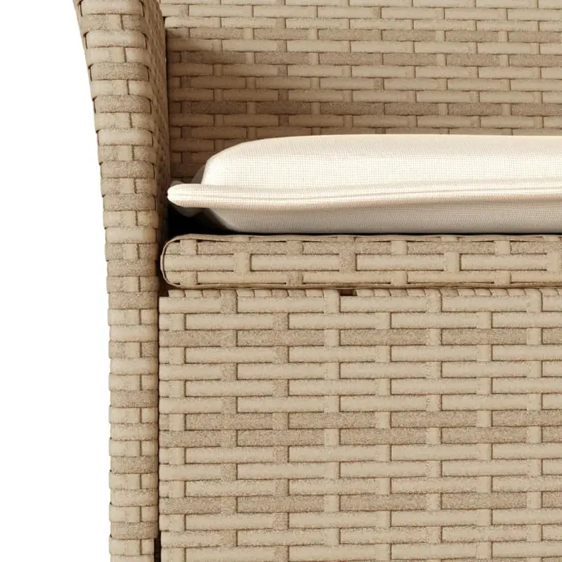 Tuinset met poly rattan voor een comfortabele zitervaring en gemakkelijk schoonmaken - Tuinsets