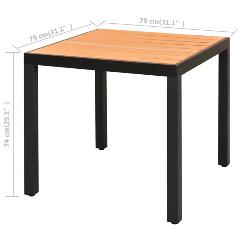 Tuinset met PVC-rattan tuinstoelen en stalen frame - Tuinsets