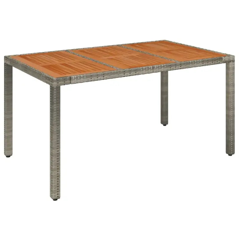 Tuinset met verstelbare tuinstoelen van grijs materiaal en gepoedercoat staal - Tuinsets