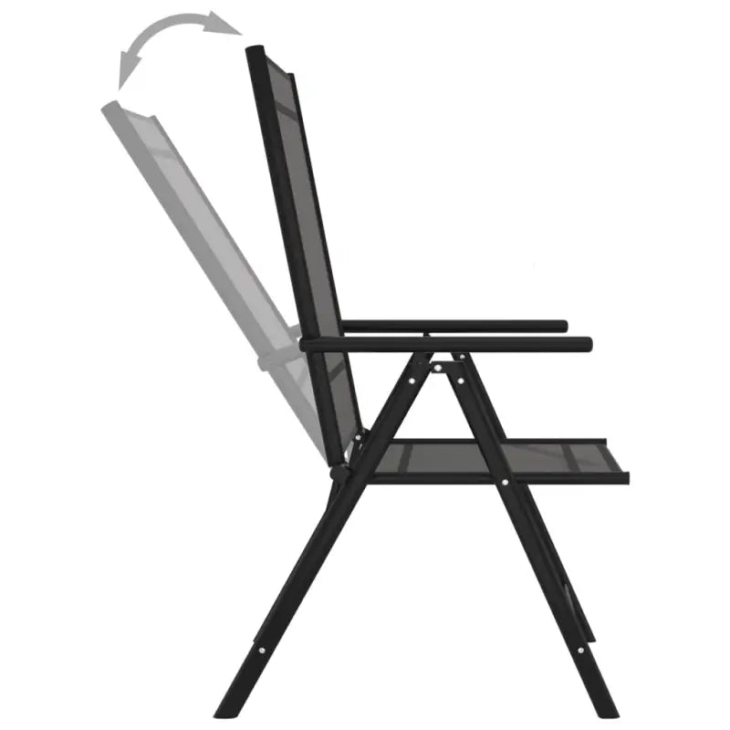 Tuinset met voetensteun en tafel voor comfortabel relaxen en dineren - Tuinsets