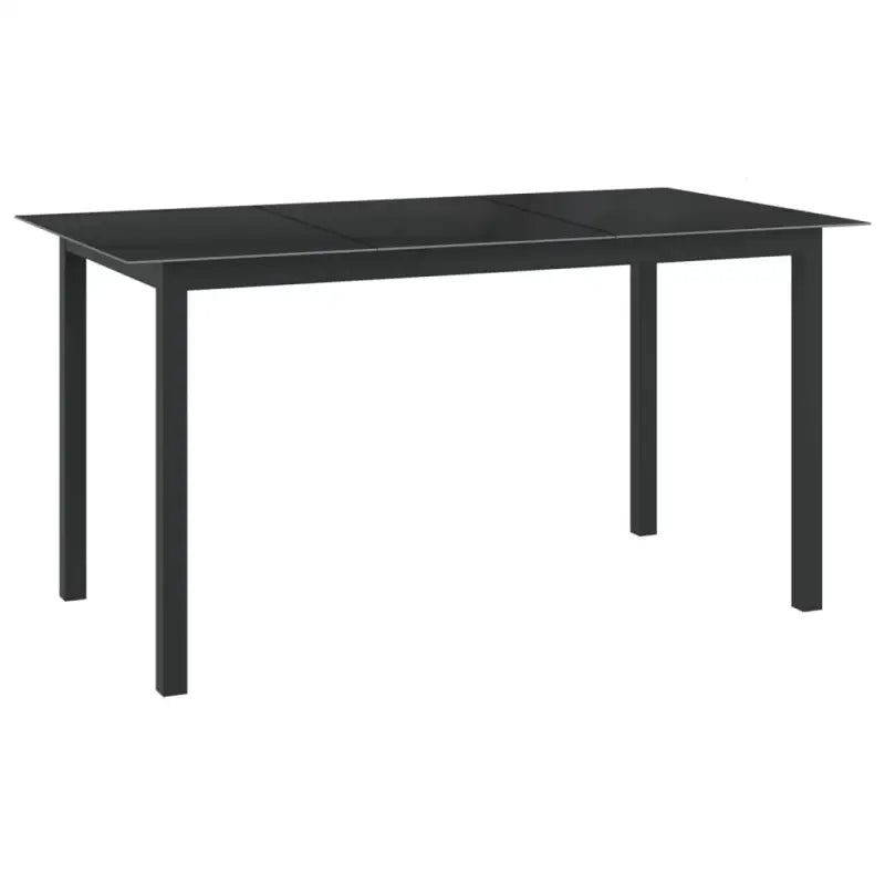 Tuinset met voetensteun en tafel voor comfortabel relaxen en dineren - Tuinsets