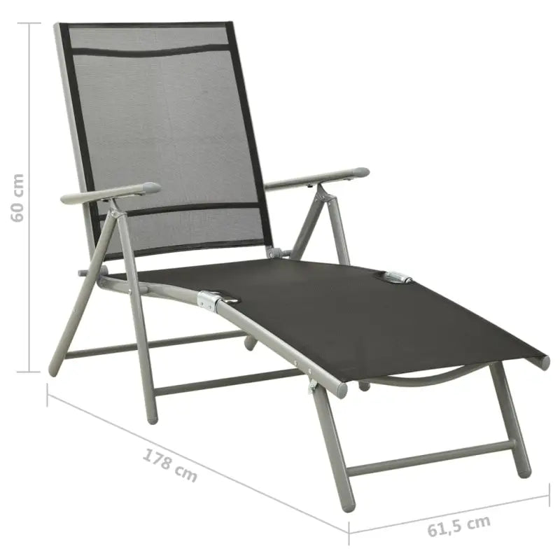 Tuinset met voetensteun en tafel voor comfortabele buitenbijeenkomsten - Tuinsets