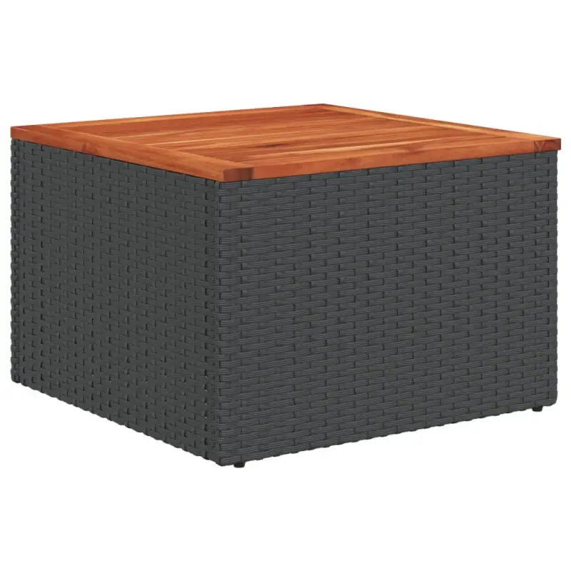 Tuinset met zwart materiaal en gepoedercoat staal voor buitengebruik - Tuinsets