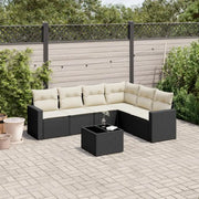 Tuinset met zwart materiaal en gepoedercoat staal voor buitenplezier - Tuinsets
