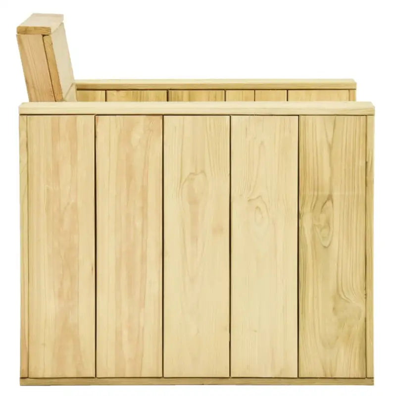 Tuinset van geïmpregneerd grenenhout voor terras en tuinplezier - Tuinsets