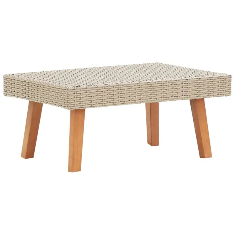 Tuinset van gepoedercoat staal en poly rattan voor gezellige zomerdagen - Tuinsets