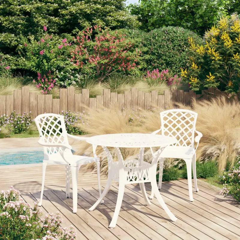 Tuinset van gietaluminium voor een comfortabele en duurzame zitplek - Tuinsets