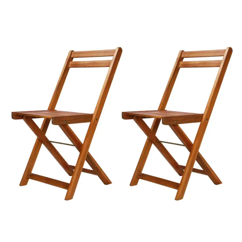 Tuinset van massief acaciahout met levering bevat voor tuin en terras - Naturel / Nee / Vierkant - Tuinsets