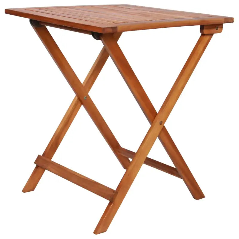 Tuinset van massief acaciahout met levering bevat voor tuin en terras - Naturel / Nee / Vierkant - Tuinsets