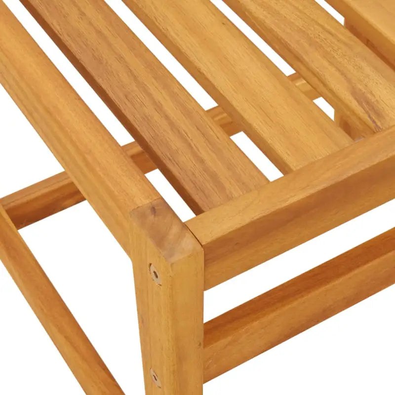 Tuinset van massief acaciahout met olieafwerking en perfecte afmetingen - Tuinsets