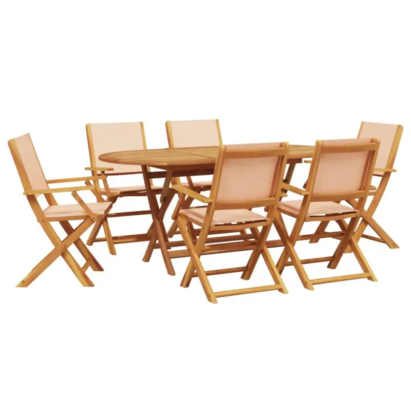 Tuinset van massief acaciahout voor buiten en terras - Tuinsets