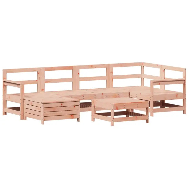 Tuinset van massief douglas vurenhout voor gezellige buitenruimtes - Tuinsets