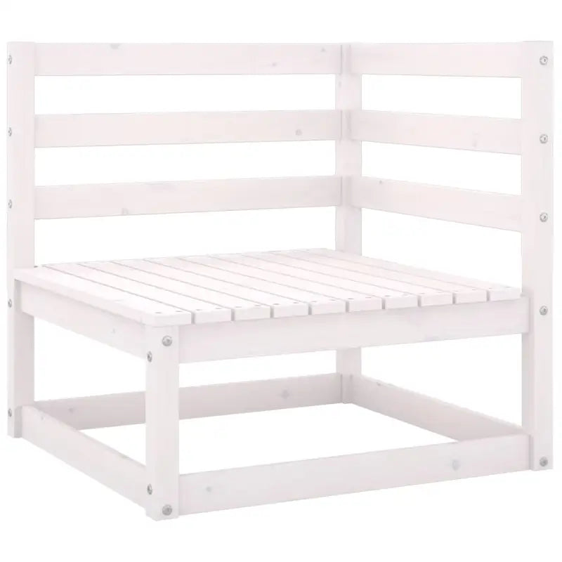 Tuinset van massief grenenhout met comfortabele rug en zijkussen - Tuinsets
