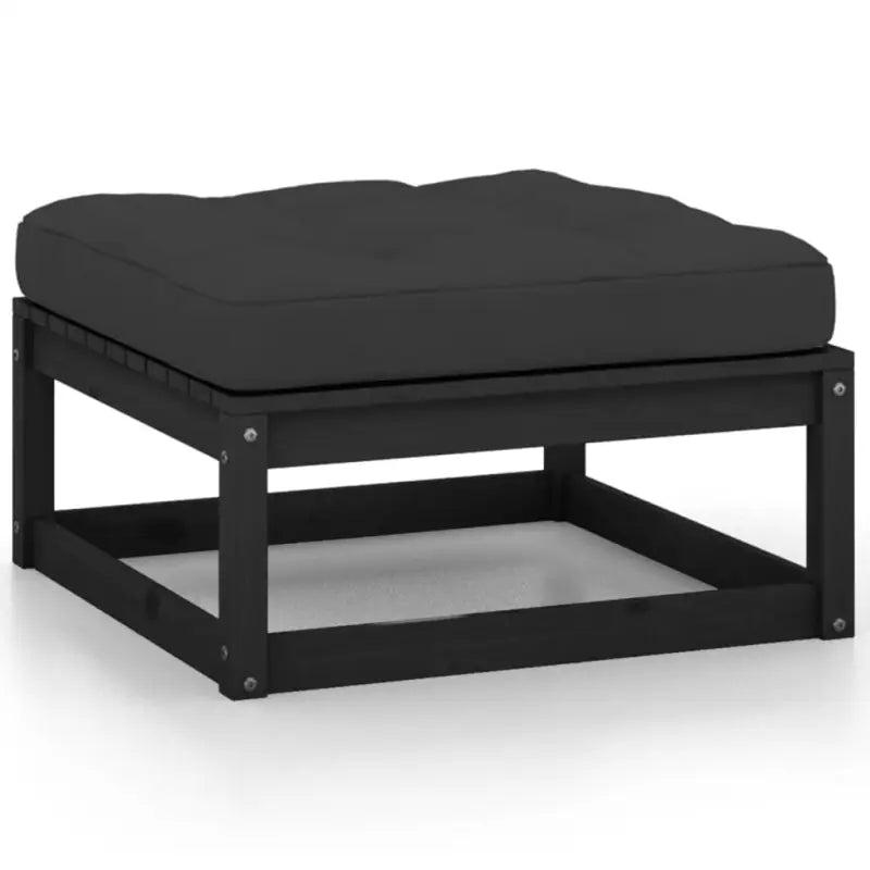 Tuinset van massief grenenhout met comfortabele rug- en zijkussens - Tuinsets